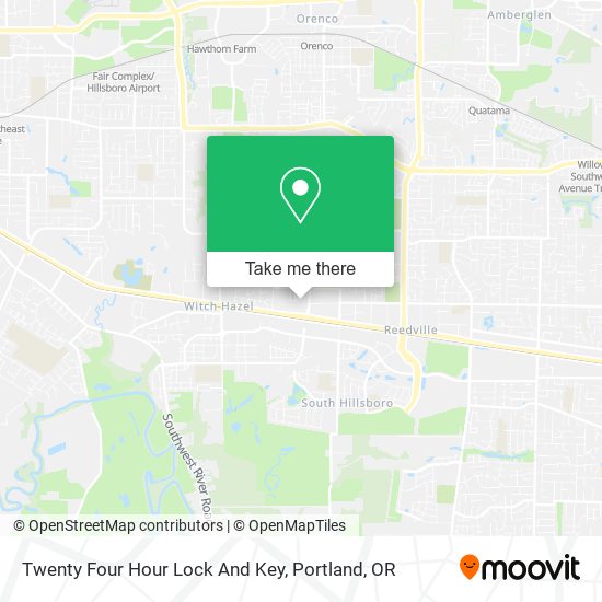 Twenty Four Hour Lock And Key map