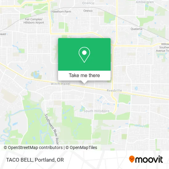 TACO BELL map