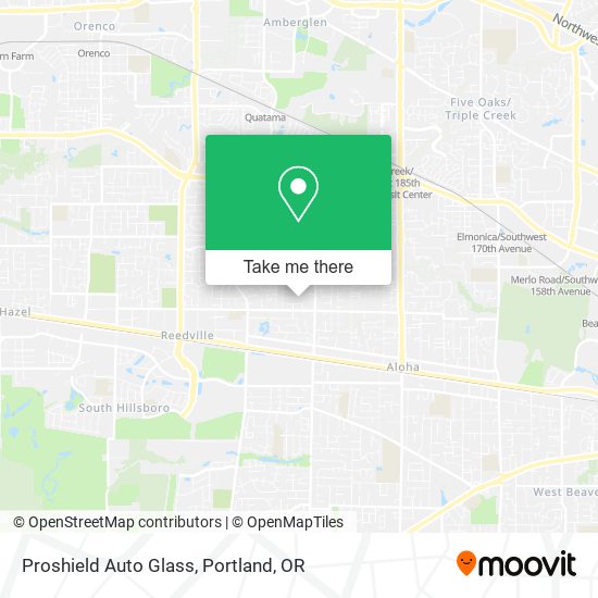Proshield Auto Glass map