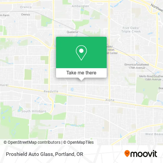 Proshield Auto Glass map