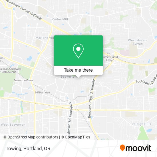 Mapa de Towing