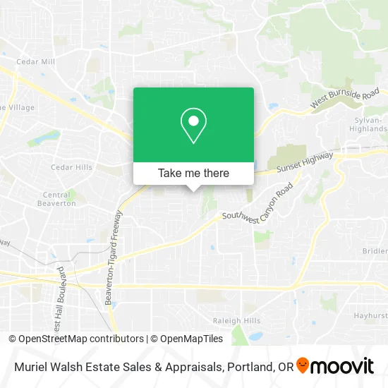 Mapa de Muriel Walsh Estate Sales & Appraisals