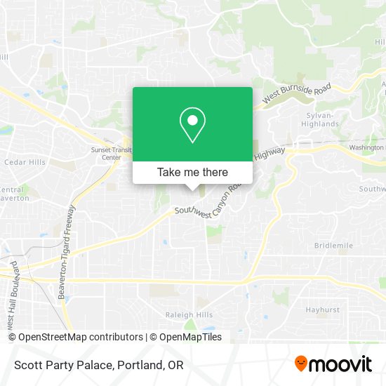 Scott Party Palace map