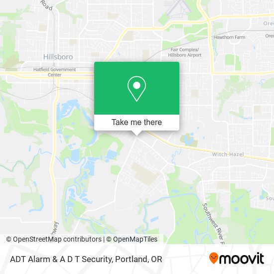ADT Alarm & A D T Security map