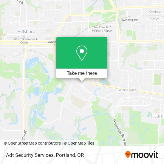 Adt Security Services map