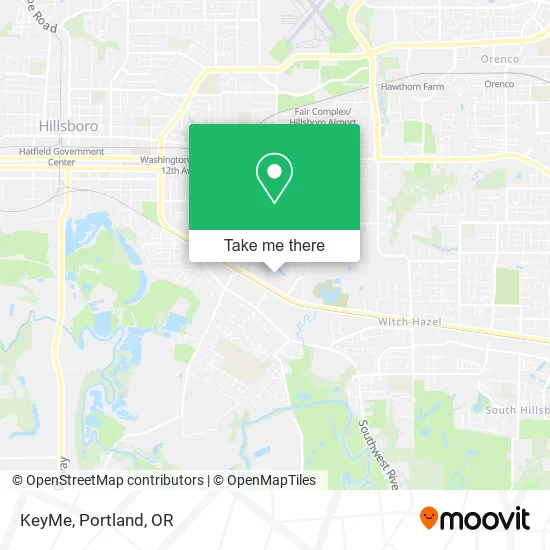 Mapa de KeyMe