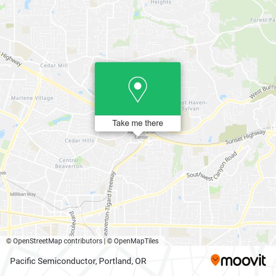 Mapa de Pacific Semiconductor
