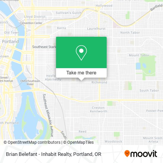 Mapa de Brian Belefant - Inhabit Realty