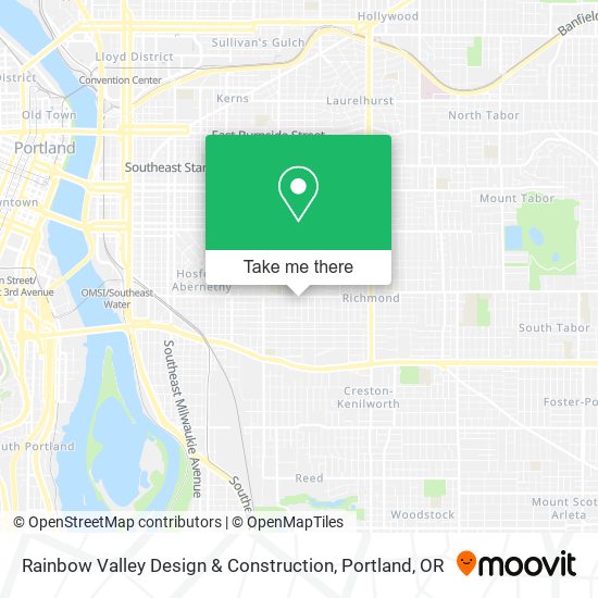 Rainbow Valley Design & Construction map