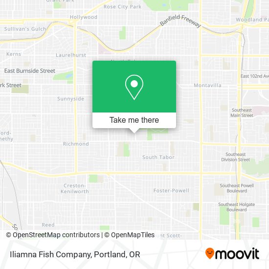 Iliamna Fish Company map