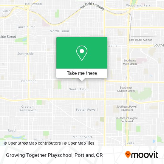 Growing Together Playschool map