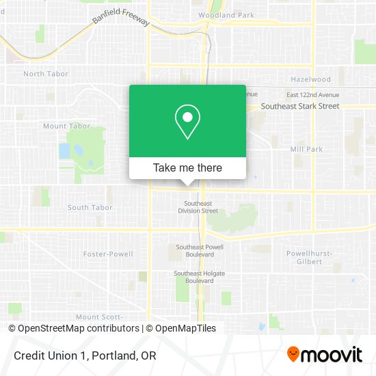 Mapa de Credit Union 1