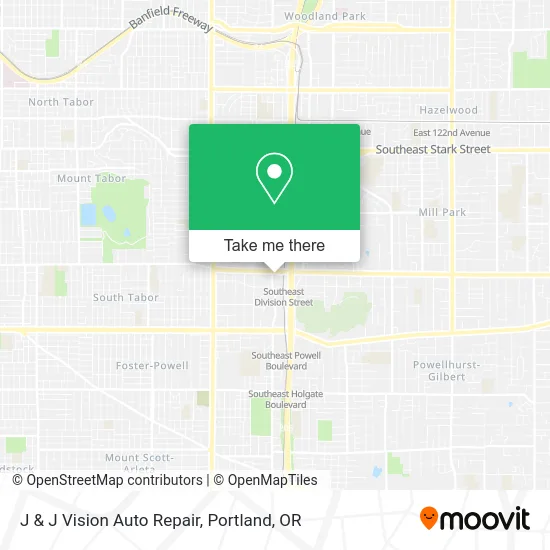 J & J Vision Auto Repair map