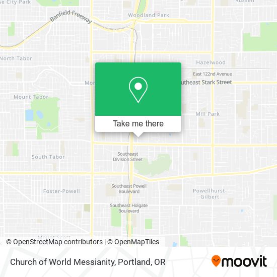 Mapa de Church of World Messianity