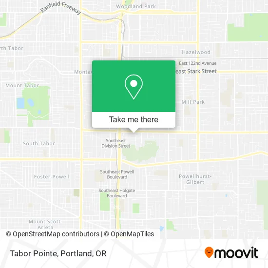 Mapa de Tabor Pointe