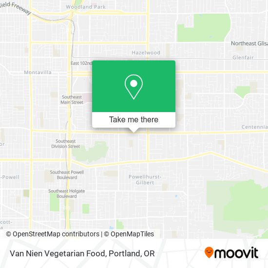 Mapa de Van Nien Vegetarian Food