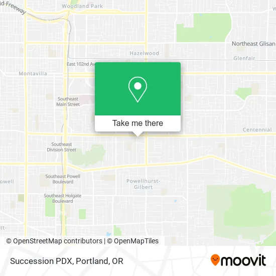 Mapa de Succession PDX