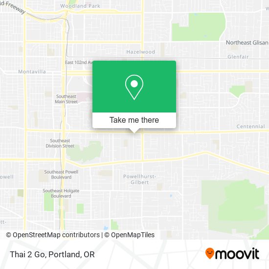 Thai 2 Go map