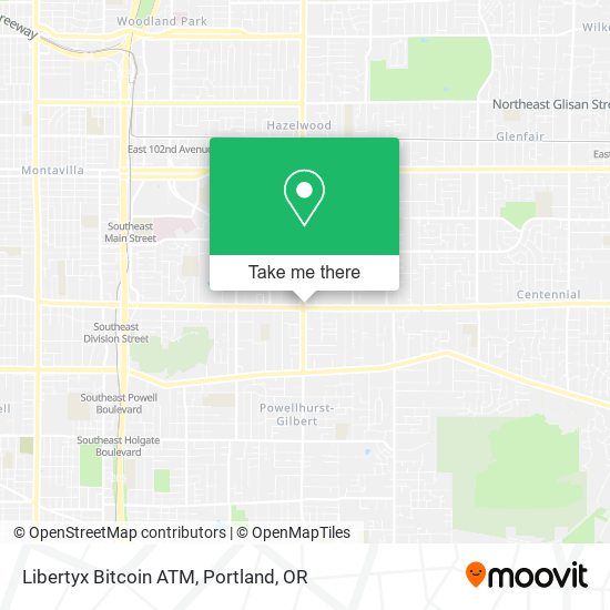 Libertyx Bitcoin ATM map