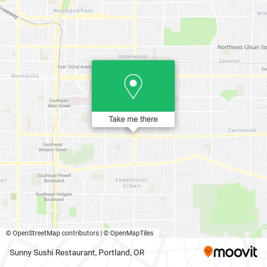 Mapa de Sunny Sushi Restaurant