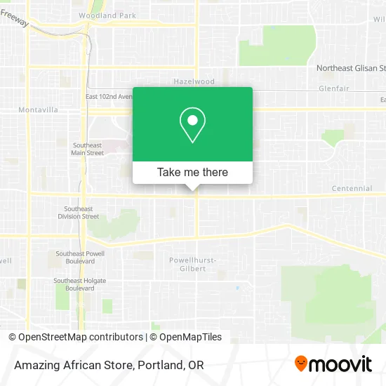 Mapa de Amazing African Store
