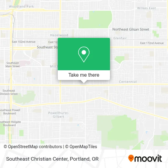 Southeast Christian Center map