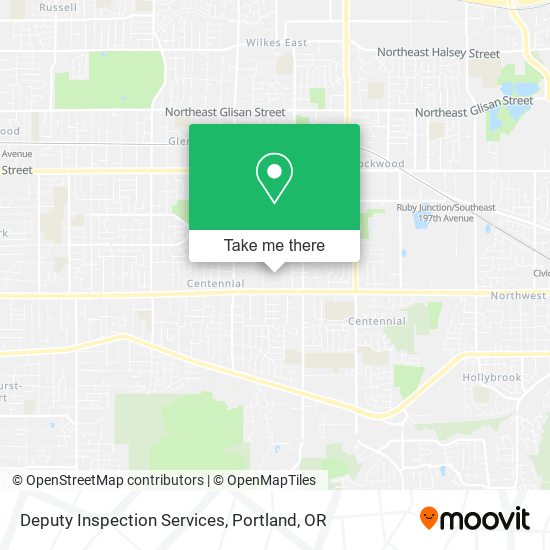 Deputy Inspection Services map