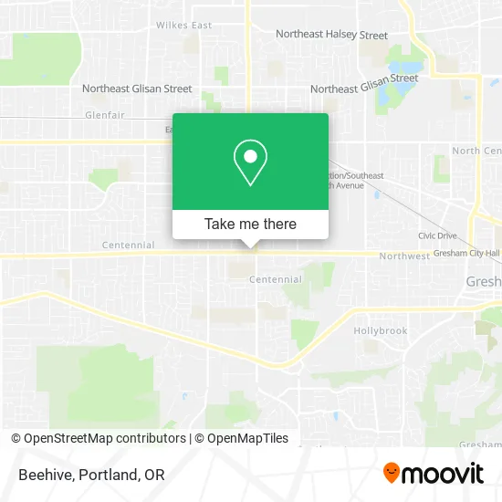 Beehive map