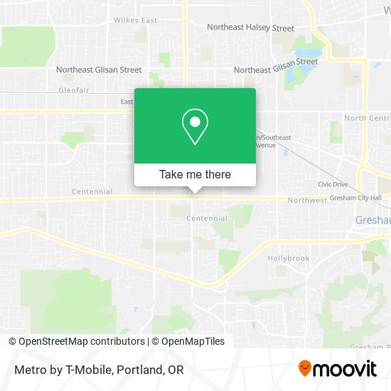 Mapa de Metro by T-Mobile