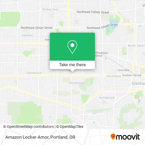Amazon Locker-Amor map