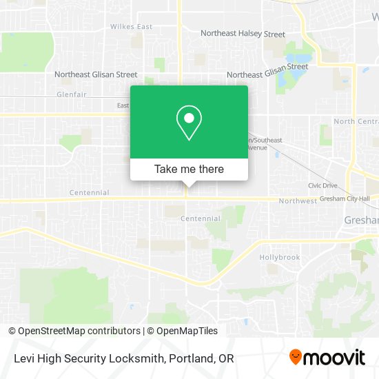 Levi High Security Locksmith map