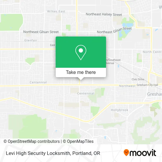Levi High Security Locksmith map
