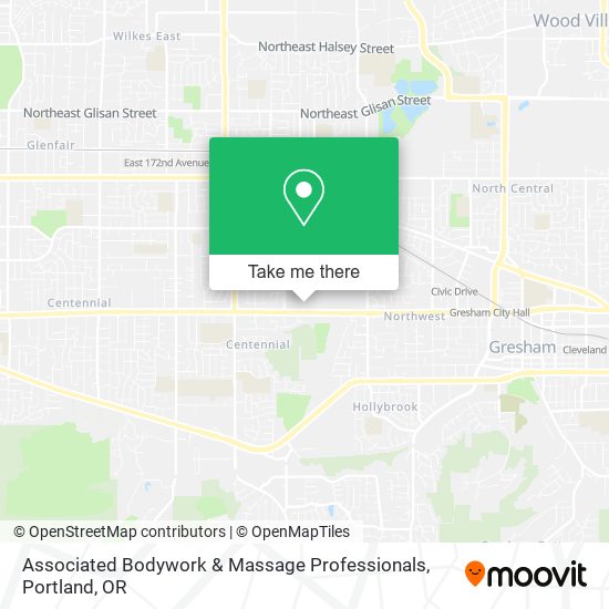 Mapa de Associated Bodywork & Massage Professionals