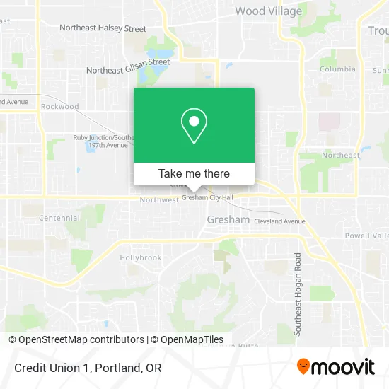 Credit Union 1 map