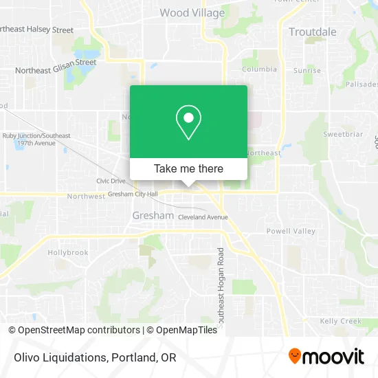 Olivo Liquidations map