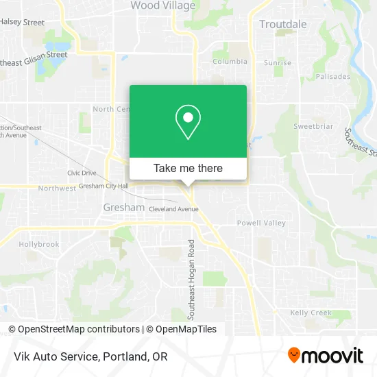 Mapa de Vik Auto Service