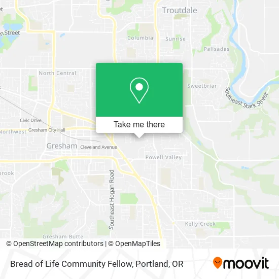 Mapa de Bread of Life Community Fellow