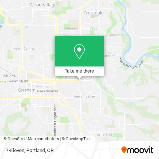 Mapa de 7-Eleven