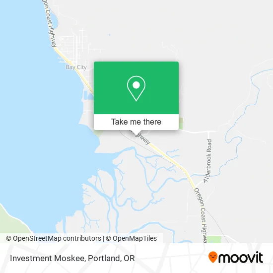 Mapa de Investment Moskee