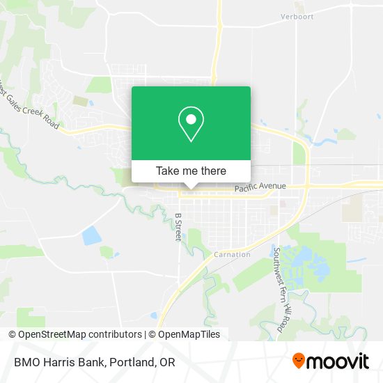 BMO Harris Bank map