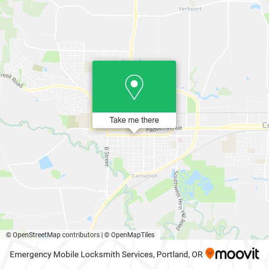 Mapa de Emergency Mobile Locksmith Services