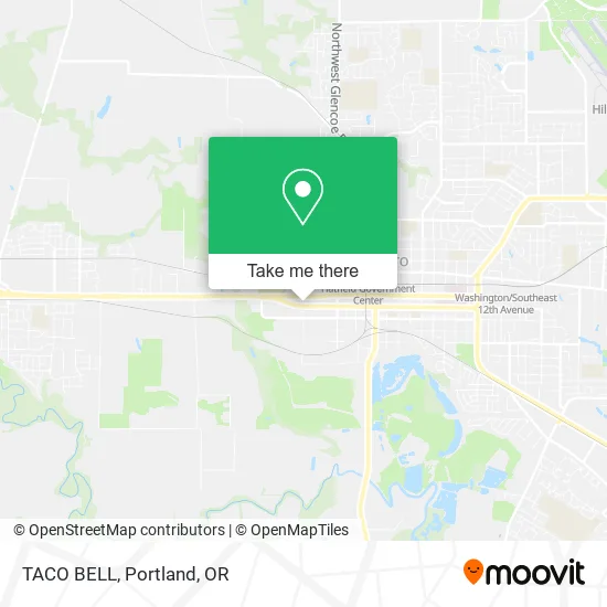 TACO BELL map