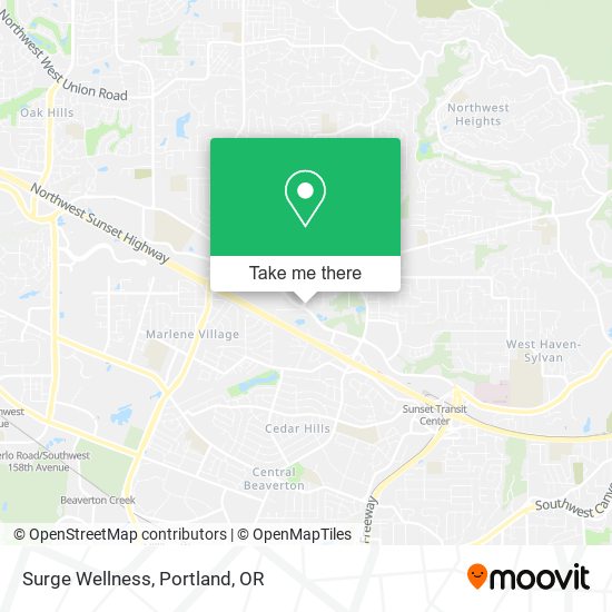 Mapa de Surge Wellness