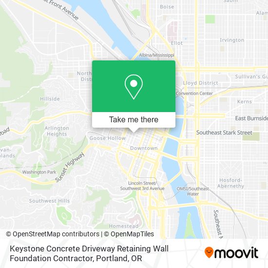 Keystone Concrete Driveway Retaining Wall Foundation Contractor map