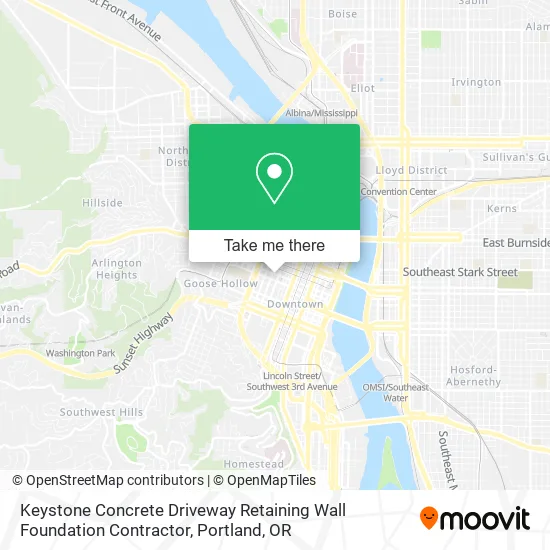 Keystone Concrete Driveway Retaining Wall Foundation Contractor map