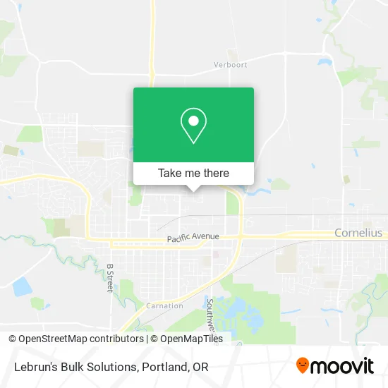 Mapa de Lebrun's Bulk Solutions