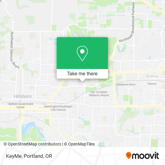 Mapa de KeyMe