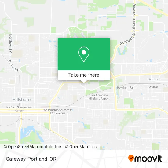 Mapa de Safeway