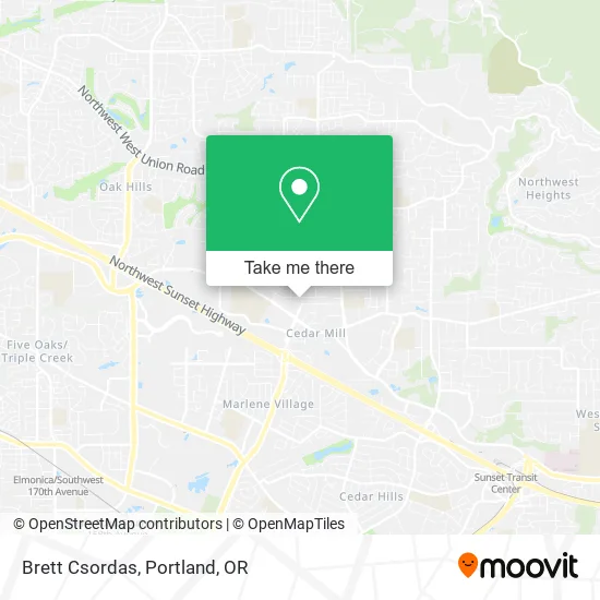 Brett Csordas map