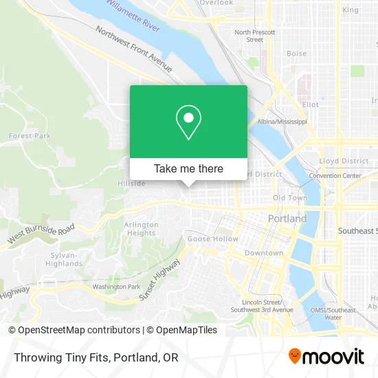 Mapa de Throwing Tiny Fits